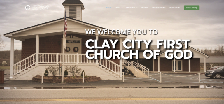 Clay City First Church of God is a small congregation in Clay City Kentucky