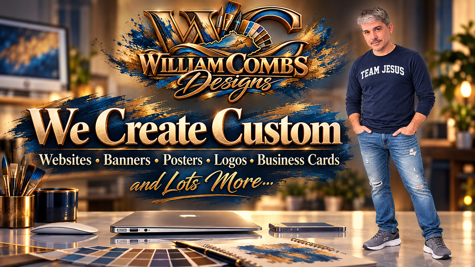 William Combs Designs Creative Studio Banner